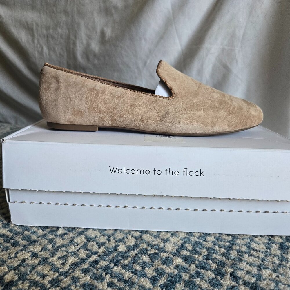 Birdies The New Starling in Latte Suede size 9.5